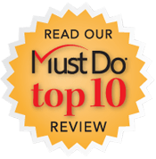 must do top 10 review badge